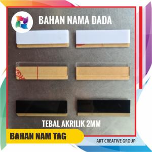 BAHAN NAMETAG